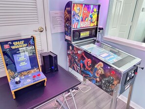 Games room - Disney 4mi · Cinema Room · 5/3. 2 Masters · Private Pool/Spa · Pinball · Pets OK (Kissimmee)