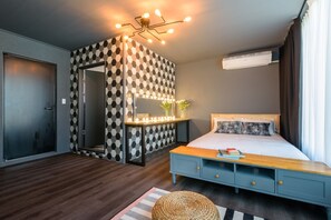 3 chambres, literie de qualité supérieure, bureau