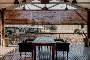 Terrace/patio - The Boathouses at Leaves & Fishes (Lovedale)