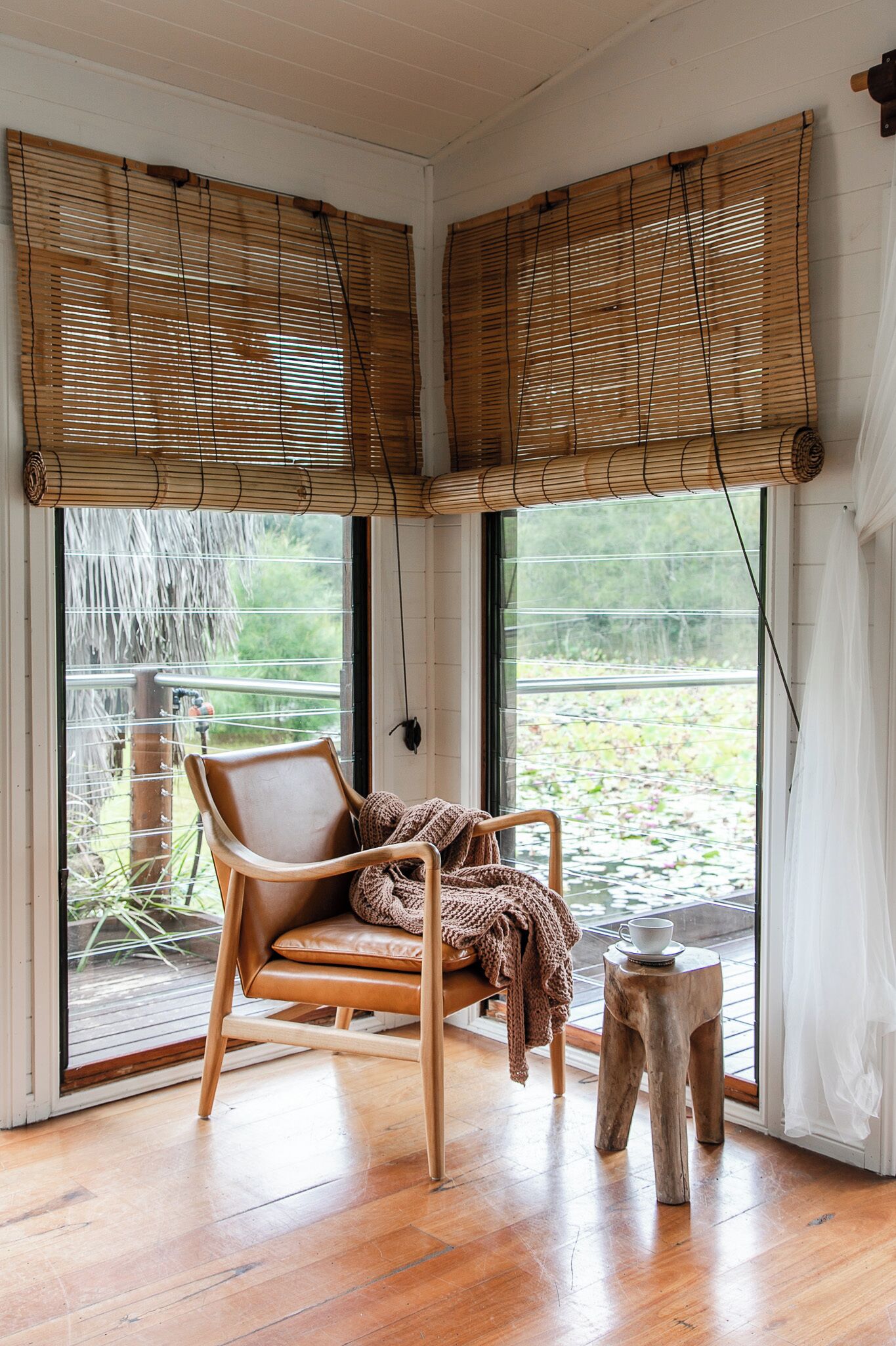 boathouse i (double shower) | living area | plasma tv