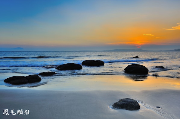 Blick von der Unterkunft