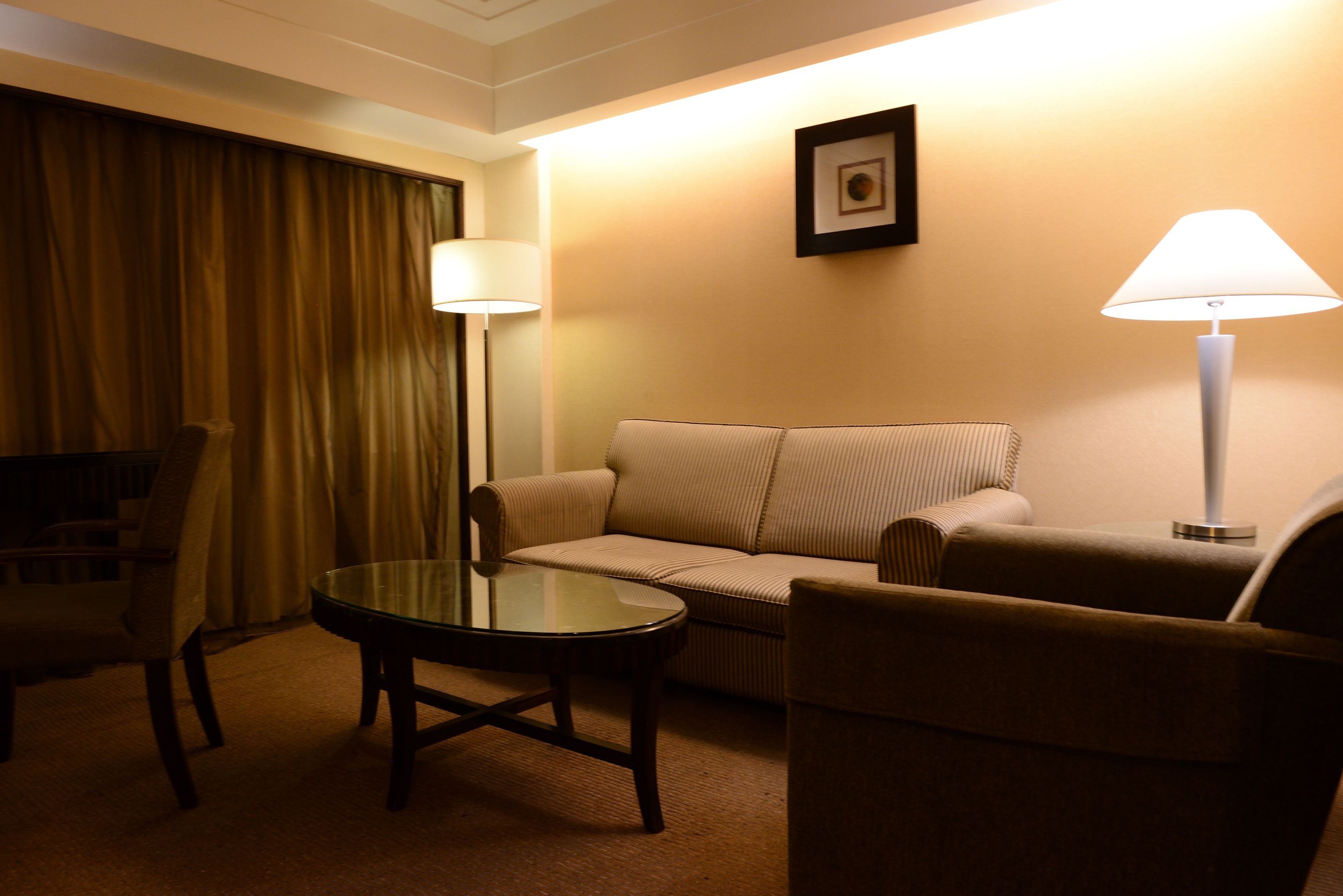 Minibar, in-room safe, desk, laptop workspace