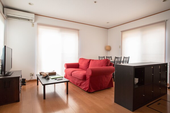 Ferienhaus, 3 Schlafzimmer | Wohnzimmer