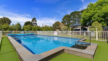 Seasonal outdoor pool