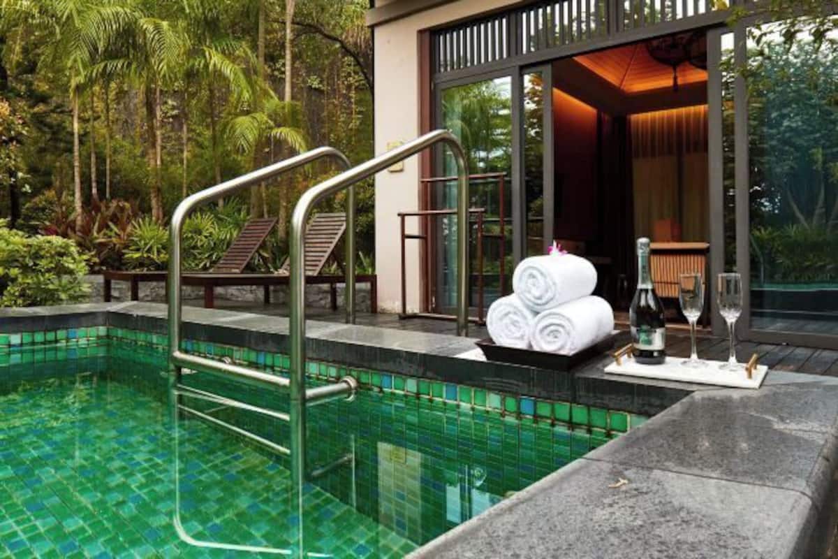 Ropa de cama de alta calidad y minibar