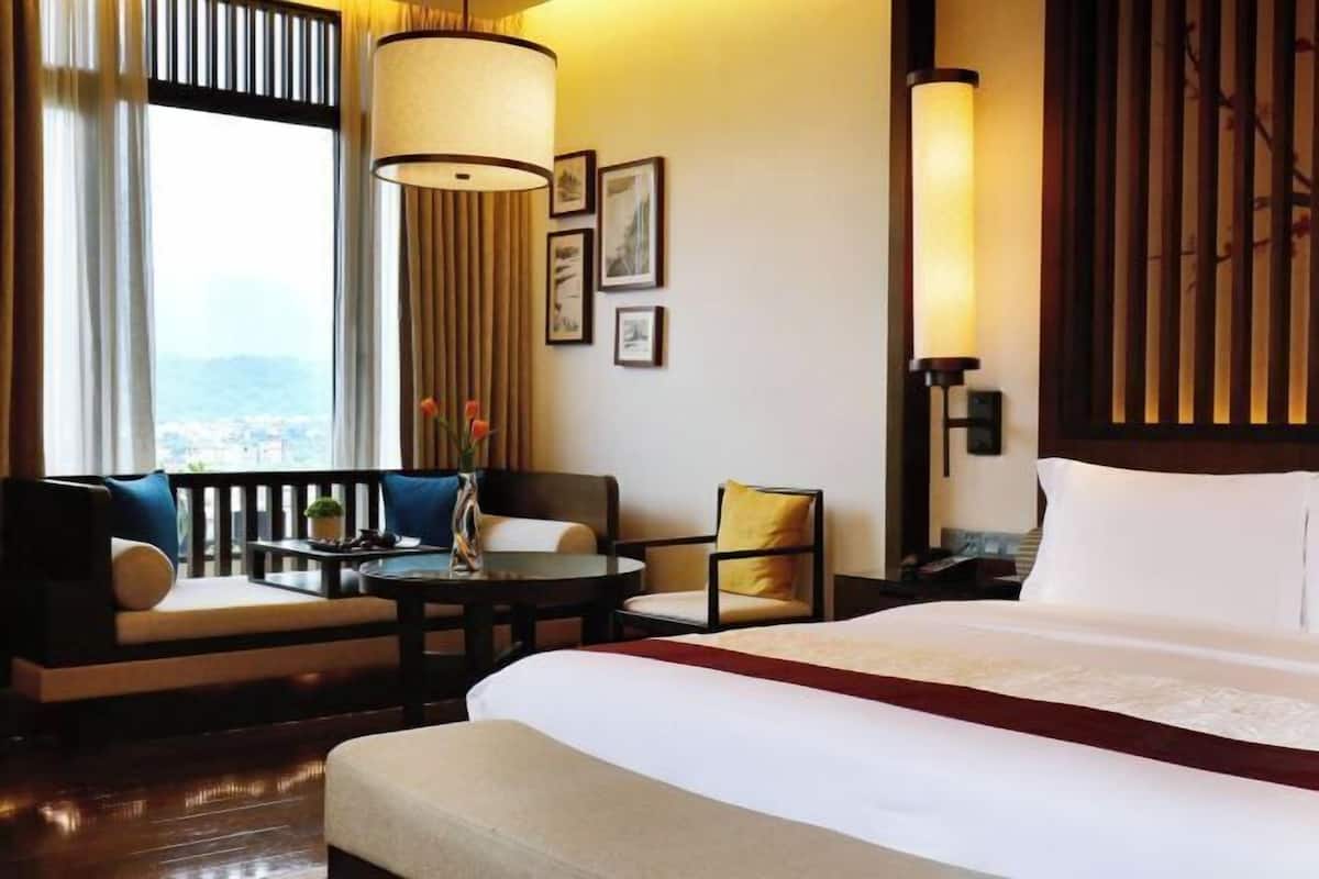 Ropa de cama de alta calidad y minibar