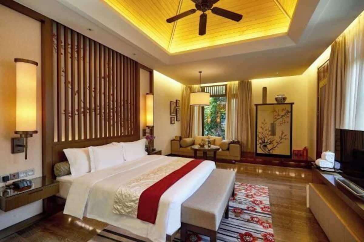 Ropa de cama de alta calidad y minibar