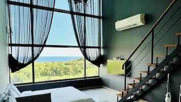 Duplex luxo | Vista do quarto