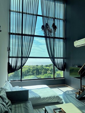 Deluxe Duplex | Living area - Stay In Jeju (Seogwipo)