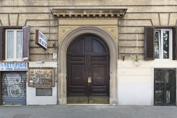 Façade de l’hébergement