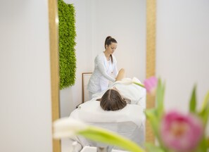 Body treatments, deep-tissue massages, sports massages, body scrubs
