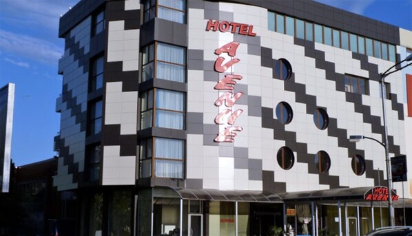 Fassade der Unterkunft