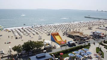 On the beach
