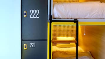 Exclusive Shared Dormitory, Mixed Dorm, Shared Bathroom | In-room safe, desk, blackout curtains, WiFi