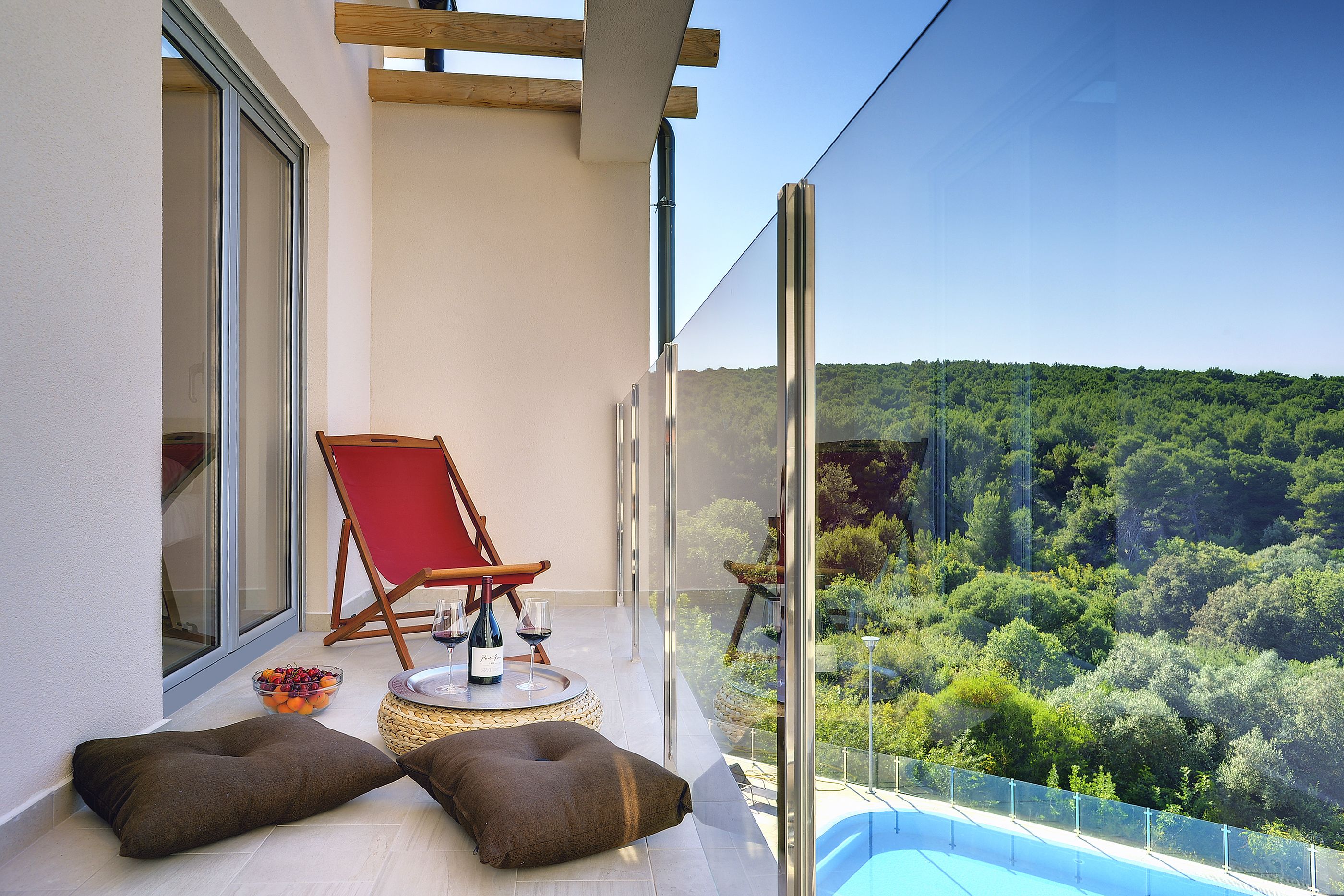 Suite, 1 Schlafzimmer, Balkon | Balkon