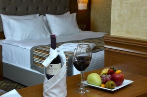 Minibar, caja fuerte, escritorio y sistema de insonorización