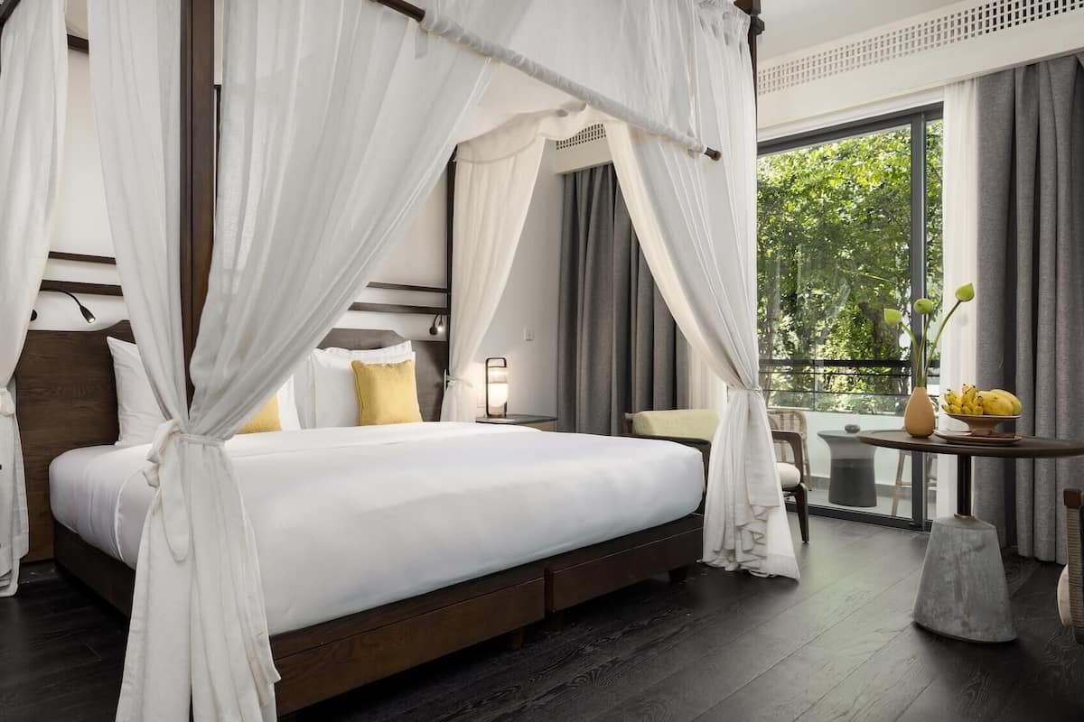 Literie de qualité supérieure, coffres-forts dans les chambres