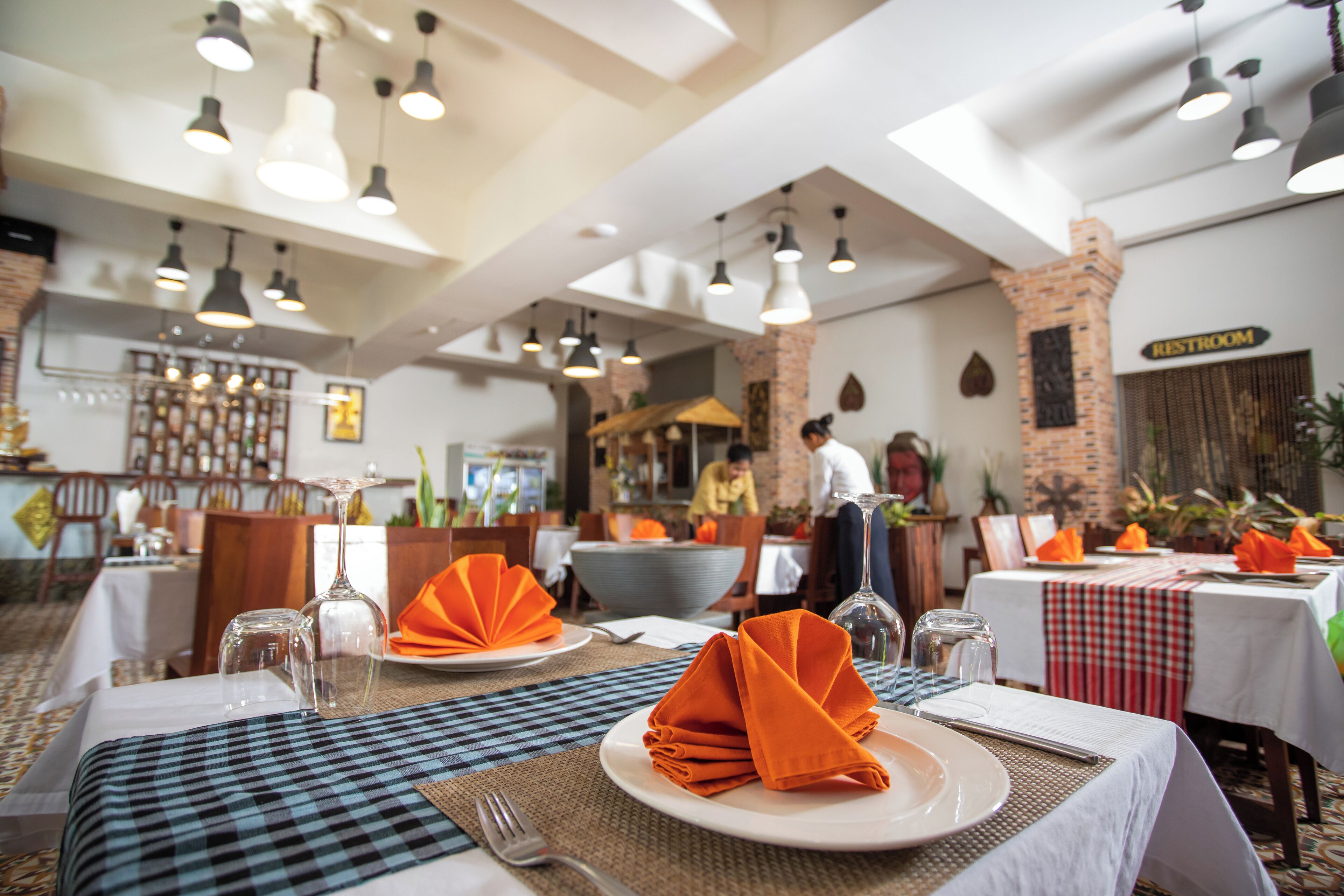 breakfast, lunch, dinner served; local and international cuisine