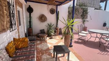 Chambre Supérieure, terrasse, vue océan (Taroudant) | Terrasse/Patio