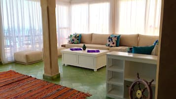 Zona de estar del vestíbulo