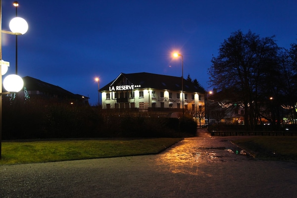 Front of property – evening/night