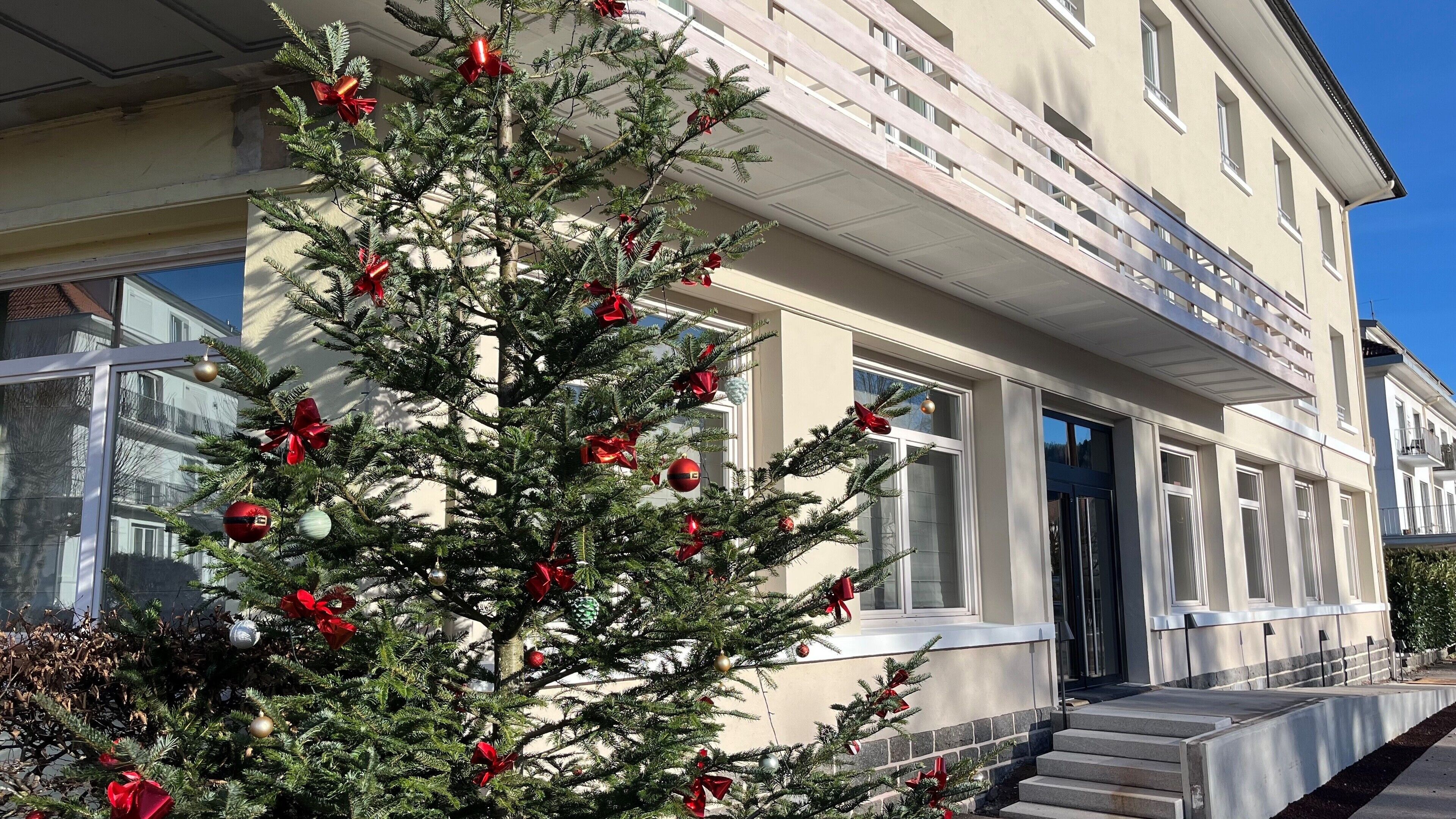 Majoituspaikan julkisivu