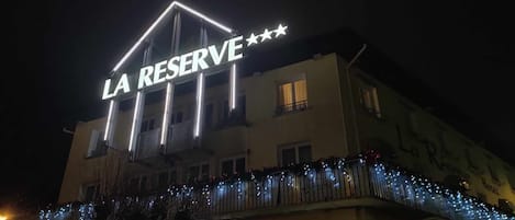 Façade de l’hébergement
