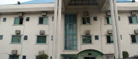 Façade de l’hébergement