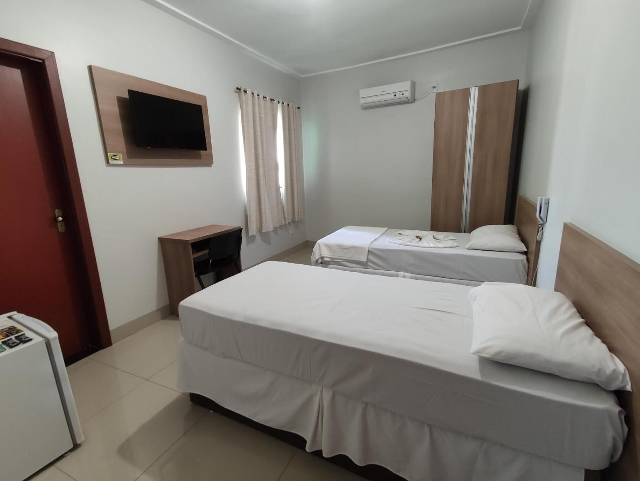 minibar, desk, blackout curtains, free wifi