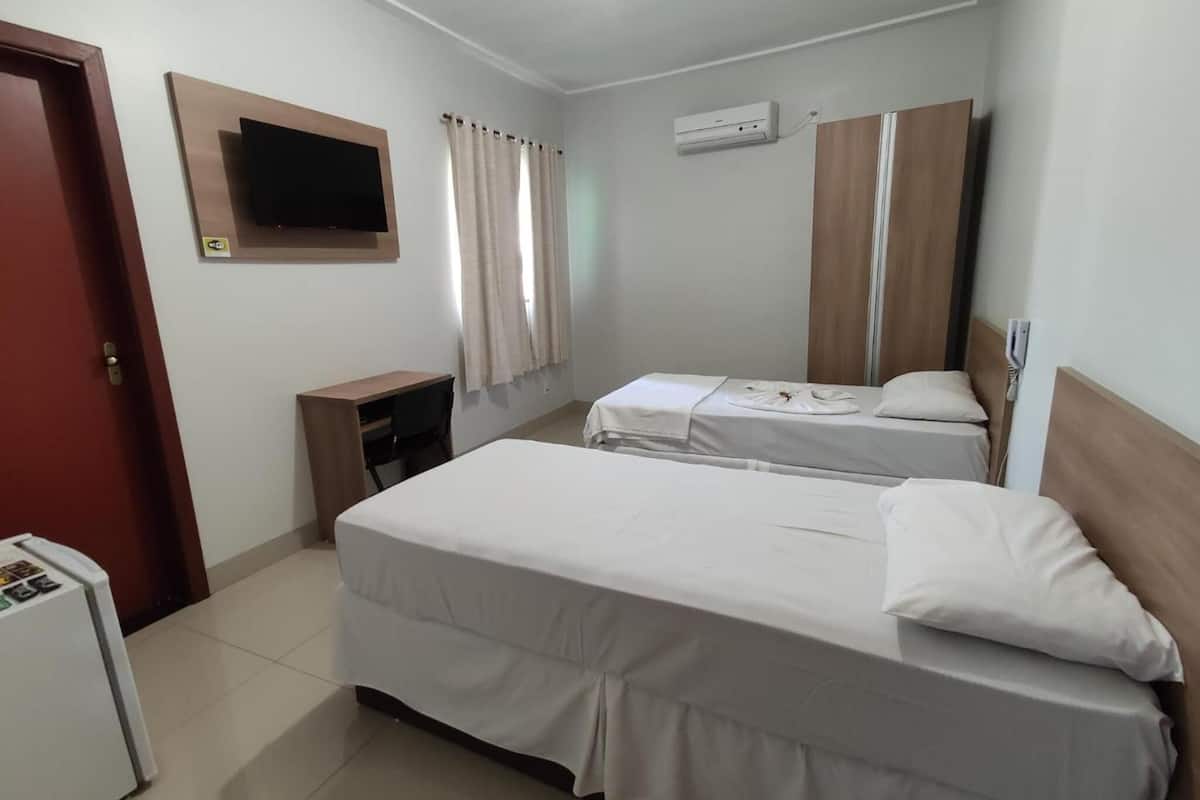 minibar, desk, blackout curtains, free wifi