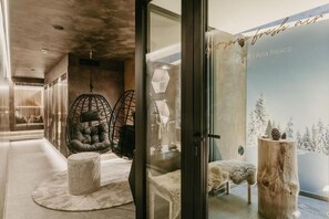 Sauna, baño turco/hammam, salas de tratamientos o masajes 
