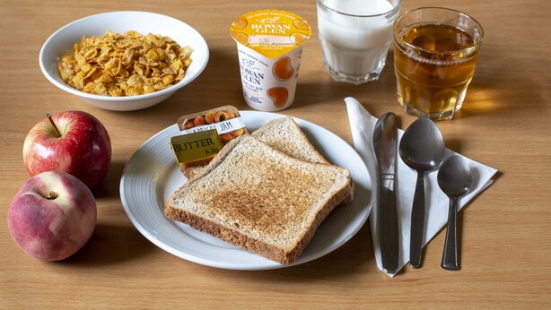 Selvbetjent frokost hver dag (mot et tillegg)
