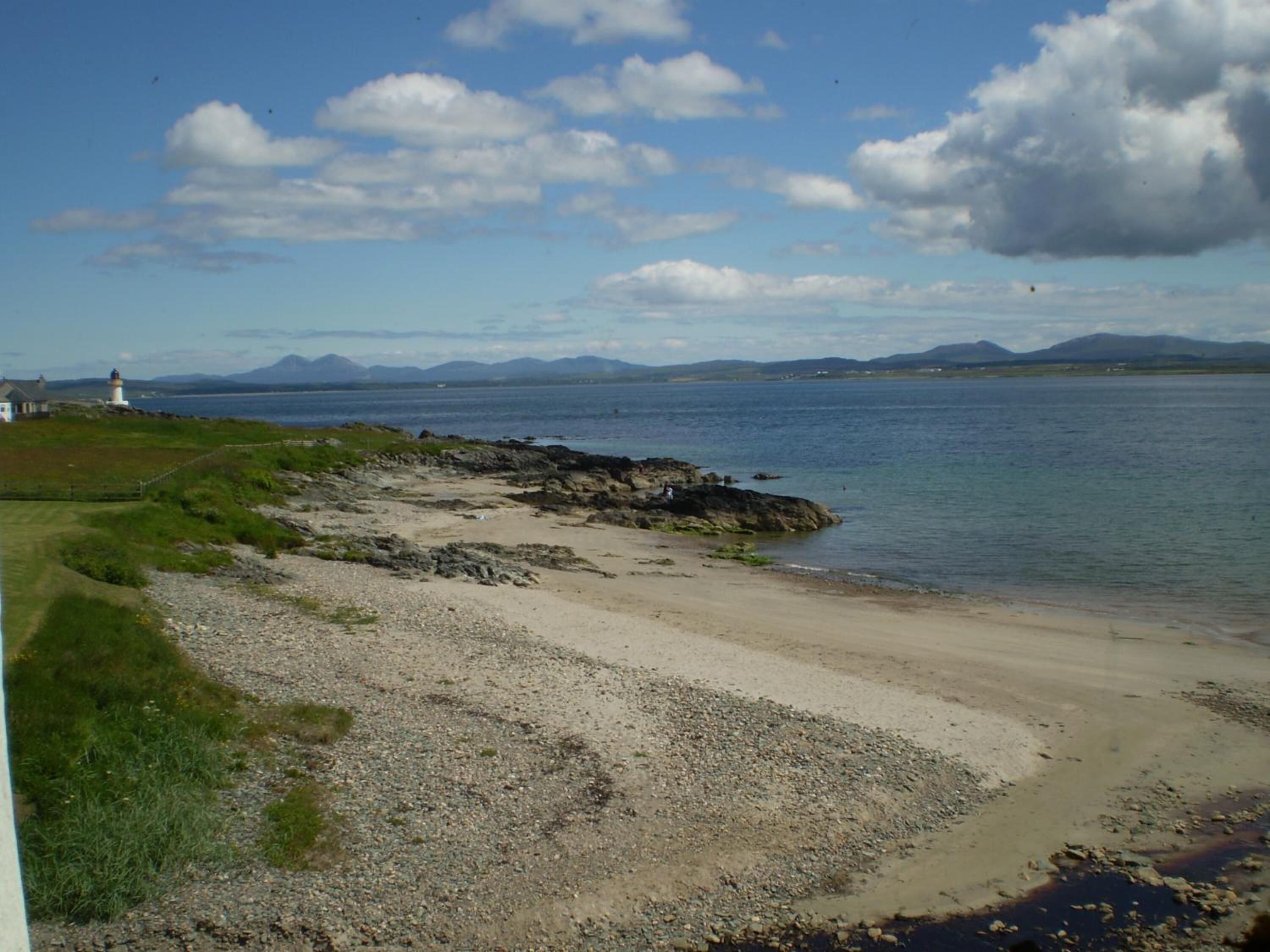 Beach nearby, white sand