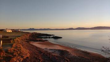 Beach nearby, white sand
