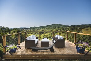 Terrace/patio - Domaine de Terrac (Rimont)