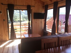 Hytte – standard | Oppholdsområde | TV