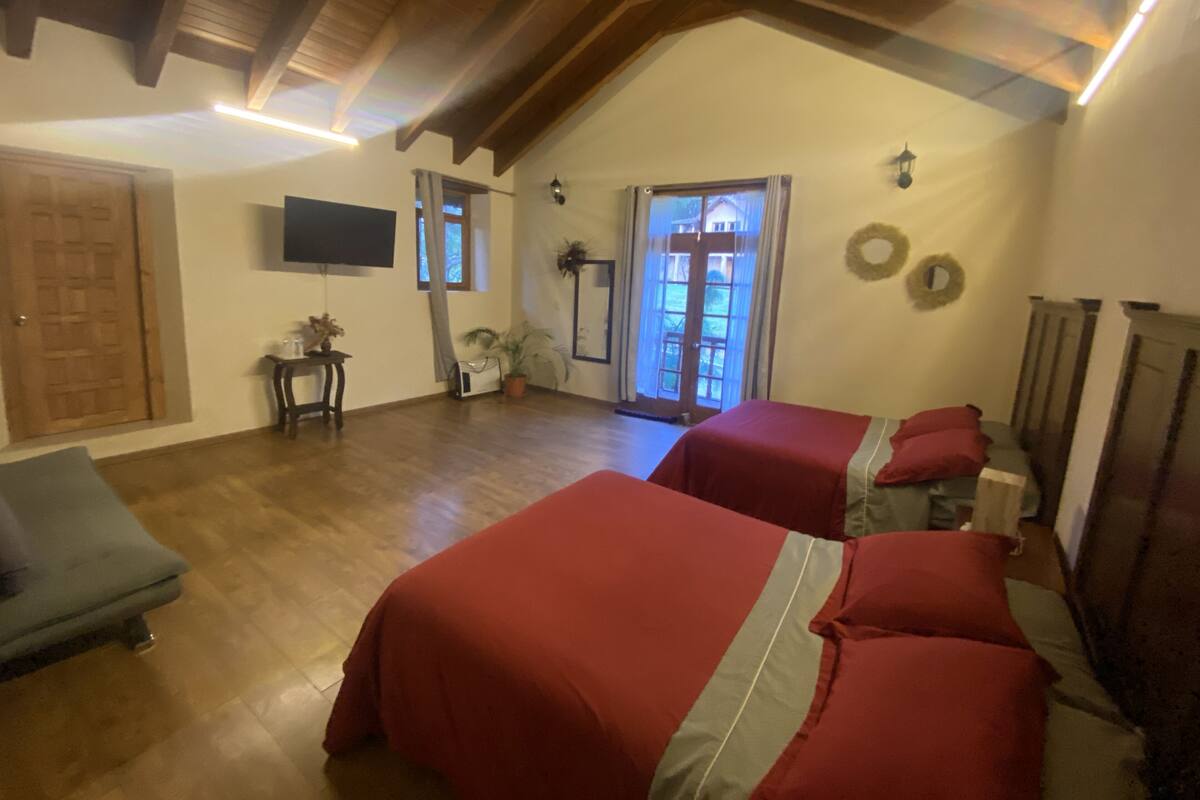 Family Room | 7 bedrooms, soundproofing, iron/ironing board, bed sheets
