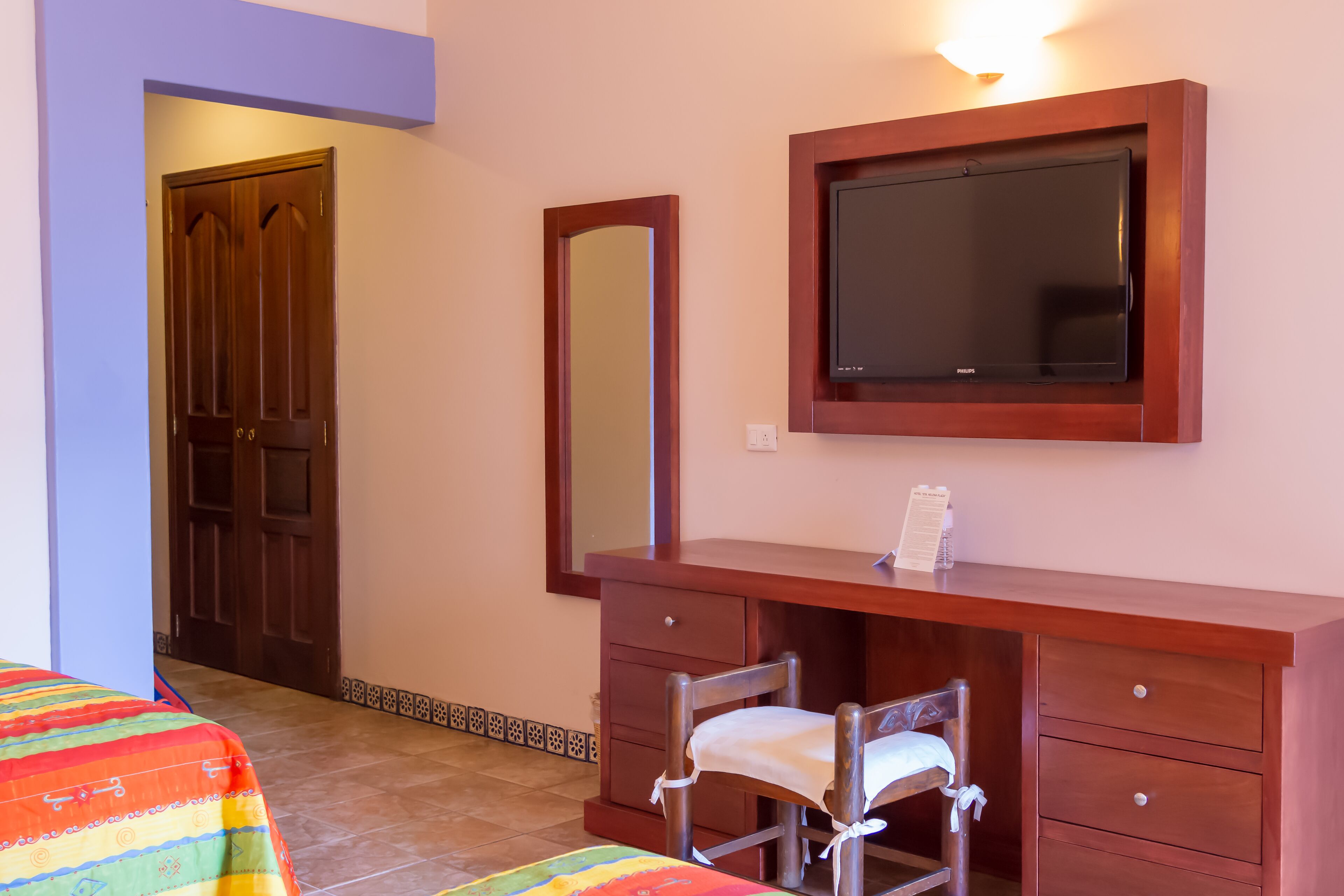 standard double room, 2 double beds | desk, laptop workspace, iron/ironing board, free wifi