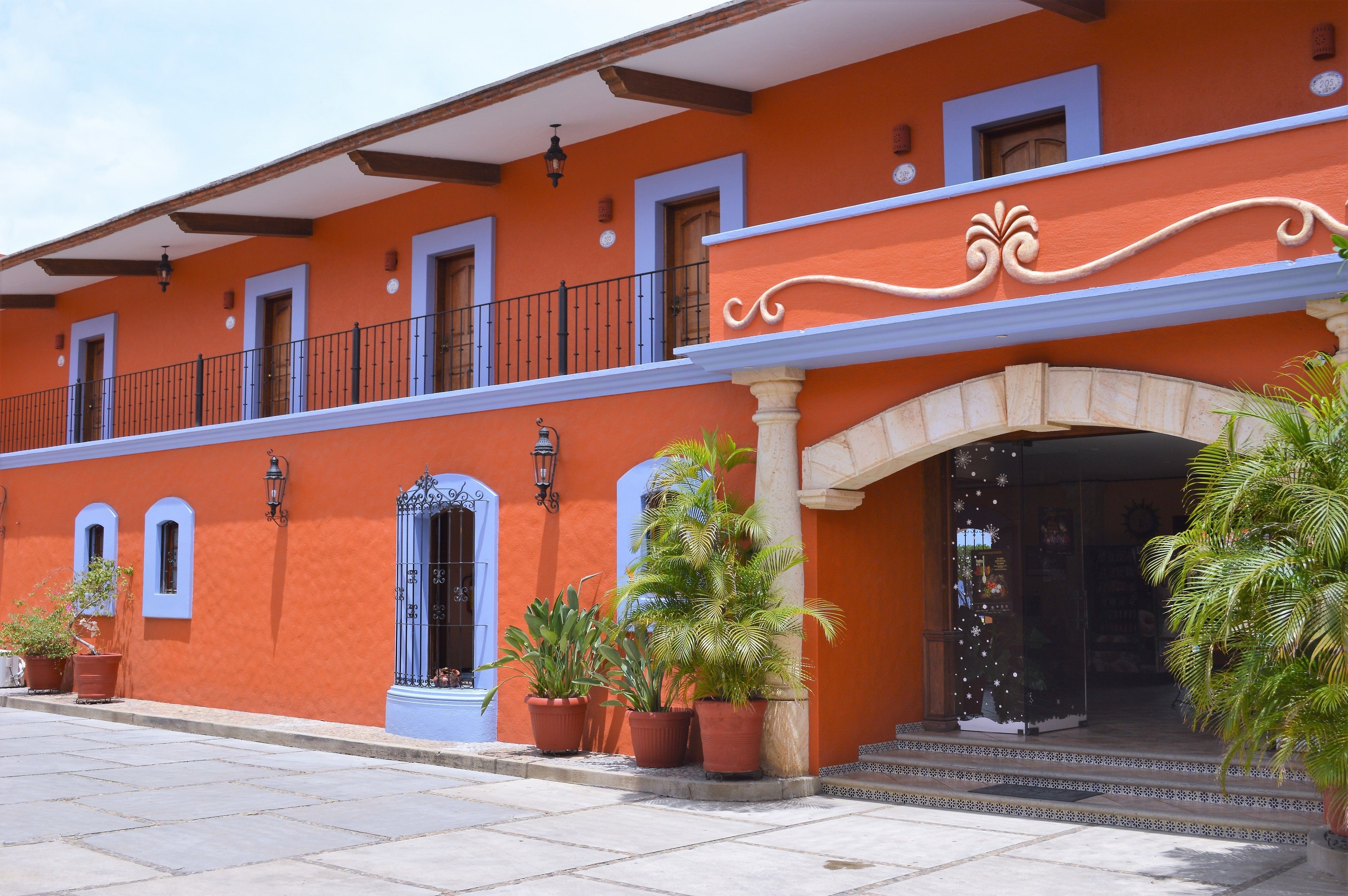 Fachada del alojamiento