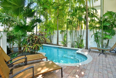 3-Story spacious conch style home w/ private pool & dock!