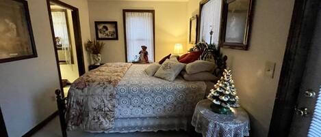 1 bedroom, iron/ironing board, travel crib, free WiFi