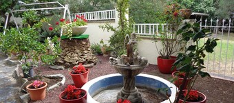 I villa with private pool, large garden, porch, terrace and playground.