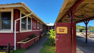 Entrada de la propiedad