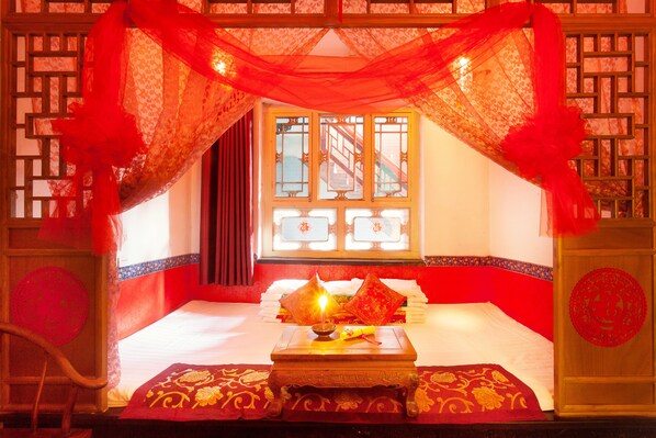 丹楹刻桷土炕套間 | 起居區