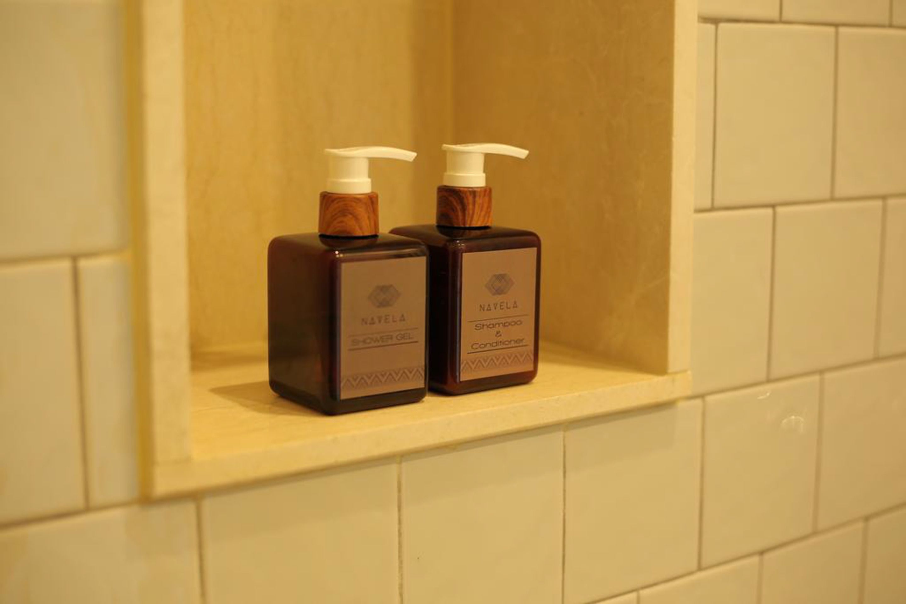 free toiletries, hair dryer, slippers, towels