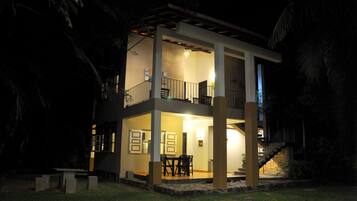 Front of property - evening/night