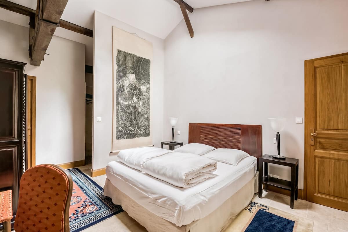 Standard-Doppelzimmer, mit Bad, Flussblick (MB) | 1 Schlafzimmer, hochwertige Bettwaren, Pillowtop-Betten