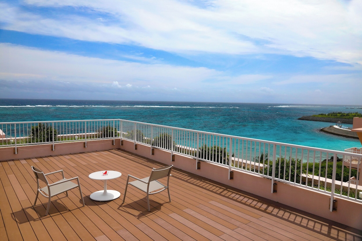 Quadruple Room, Terrace, Ocean View | Terrace/patio