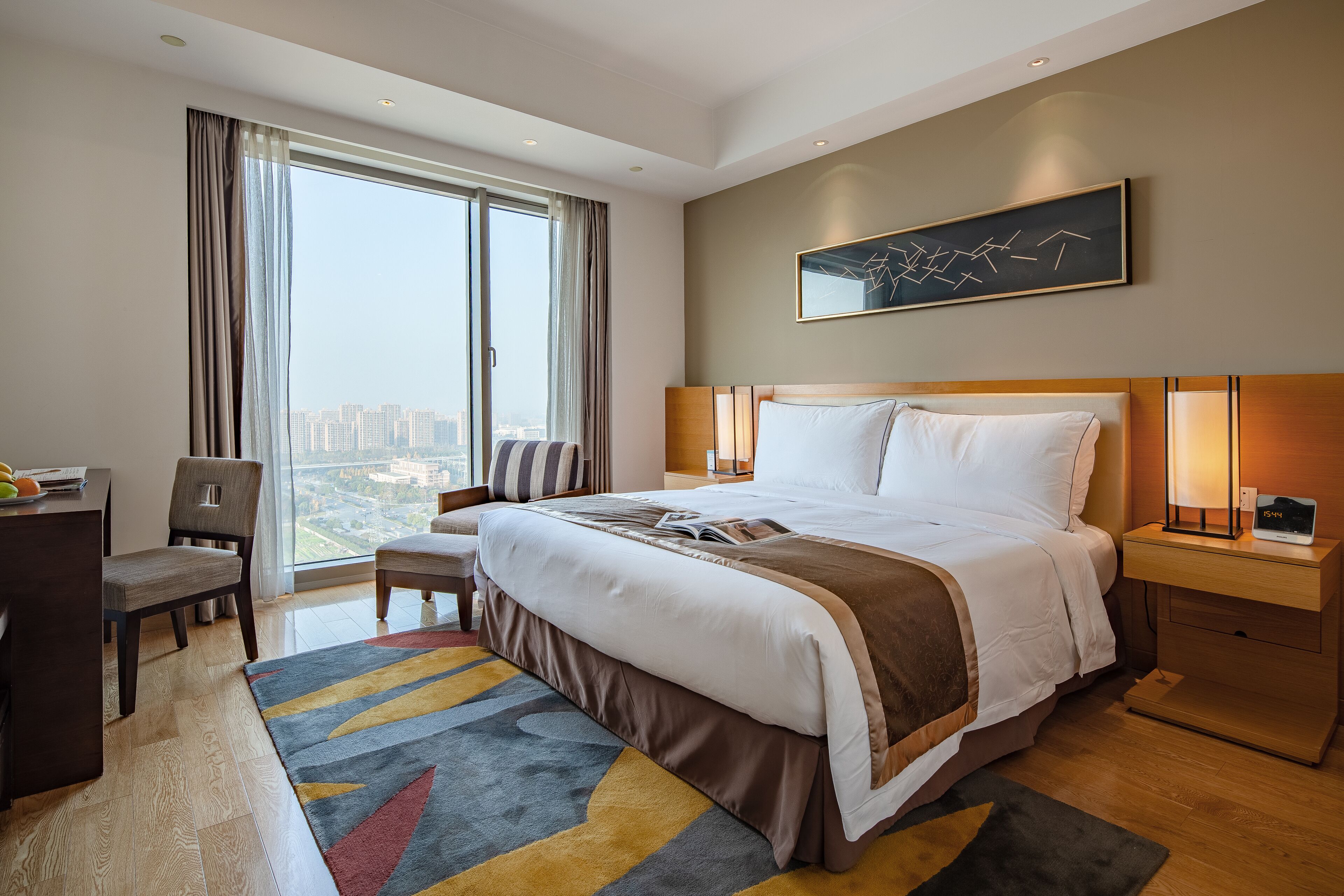 Premium bedding, down duvets, in-room safe, individually decorated