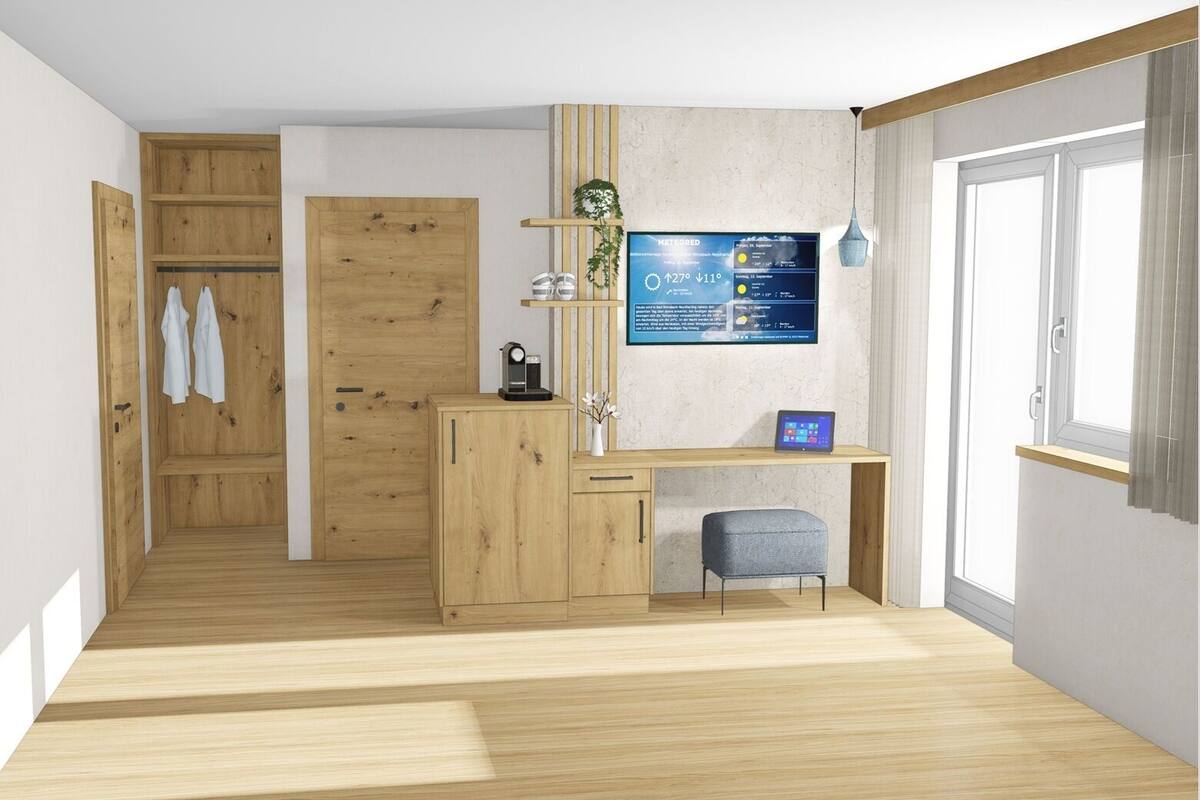 Premium Doppelzimmer | Coffre-fort, décor unique, ameublement unique, accÚs au Wi-Fi (inclus)